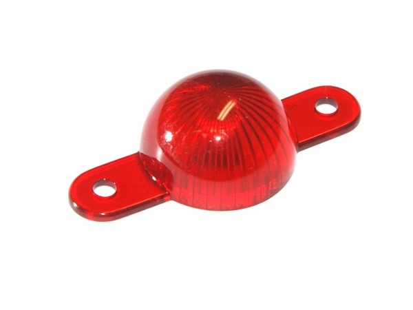 Mini Flasher Dome, Starburst red (03-8662-9)
