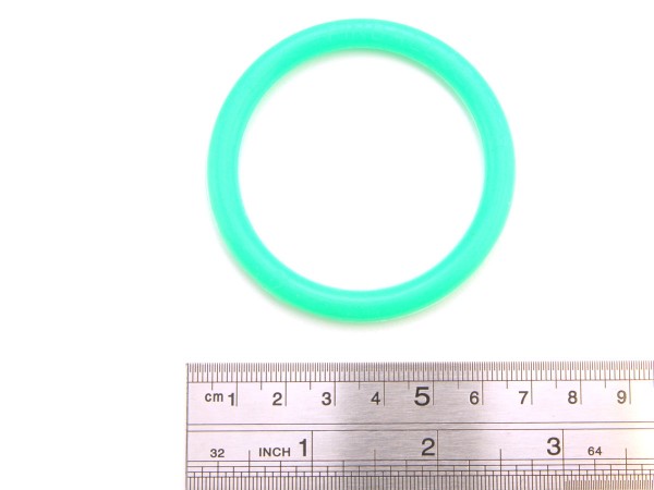 Gummi Ring 2" (50mm) - premium hellgrün