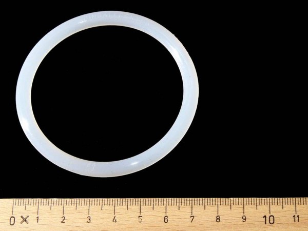 Rubber Ring 2-1/2" (63,5mm) - premium transparent