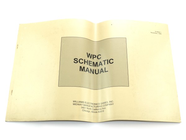 WPC Schaltpläne 11/1994, Williams - original