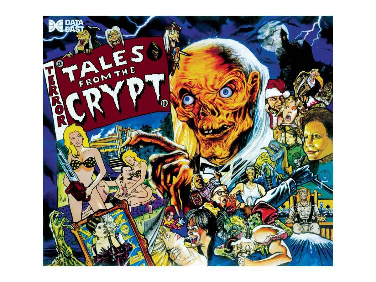 Tales from the Crypt Pinball Alternate Translite 