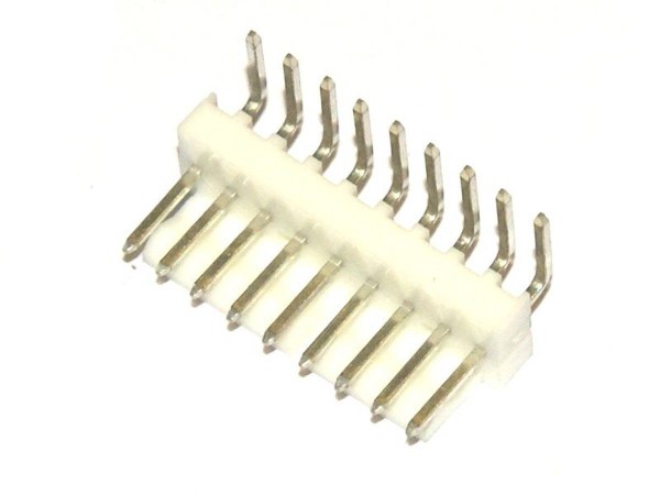 Board Connector, 9 Pin, Right Angle, .1" (2.54mm)