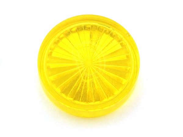 Insert 1" rund, gelb transparent "Starburst"