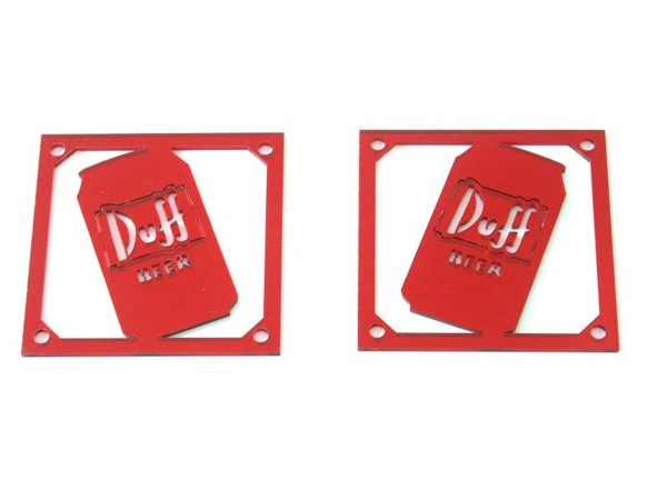 Speaker Light Inserts for The Simpsons Pinball Party (Duff Beer), 1 Pair