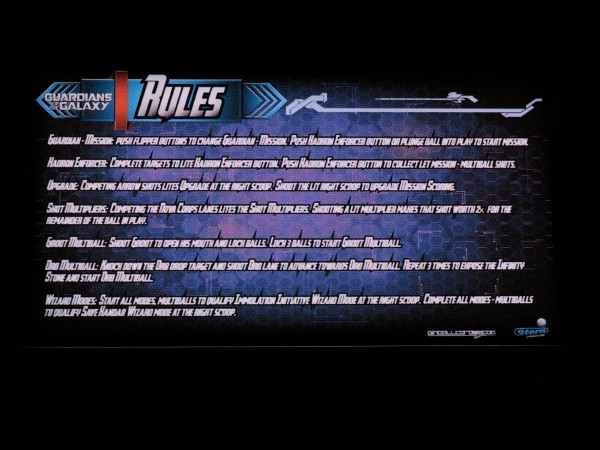 Instruction Card 2 for Guardians of the Galaxy