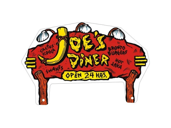 Joe's Diner Plastic für The Flintstones (31-1977-9)