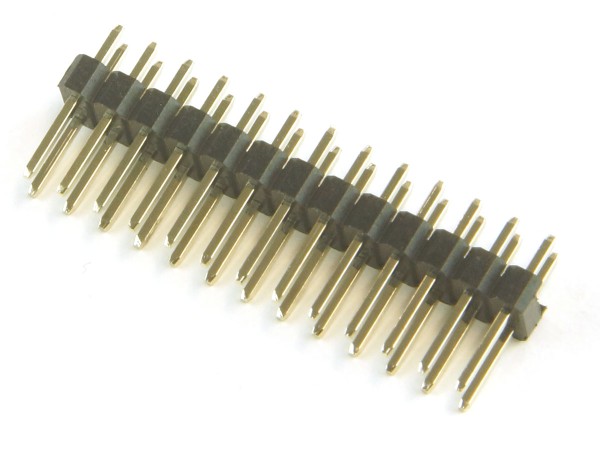 Doppel Connector Stiftleiste, 13 Pin (2,54mm)