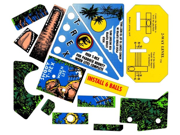 Decal Set for Jurassic Parc