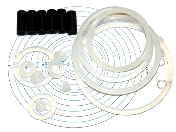 Rubber Set for Space Time (Bally), premium transparent