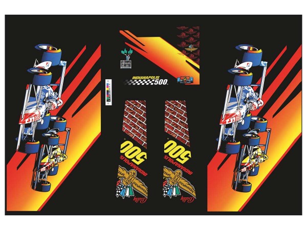 Cabinet Decal Set for Indianapolis 500
