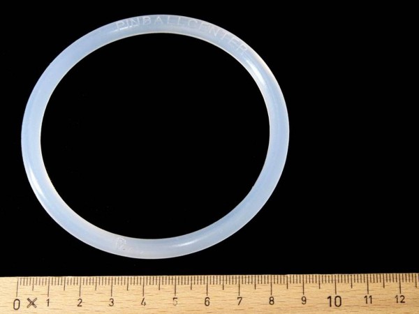 Rubber Ring 3" (80mm) - premium transparent