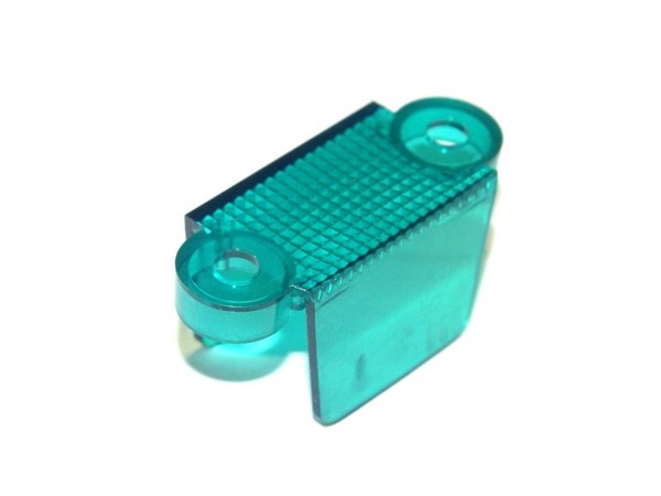 Lane Guide 1-3/4", teal transparent double sided (03-8318-25)