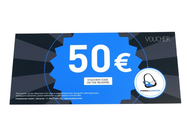 50.- Euro Gift Voucher