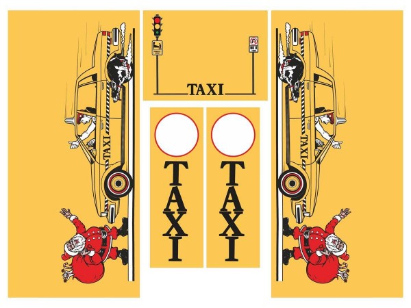 Cabinet Decal Set for Taxi