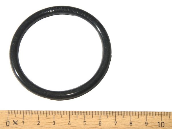 Gummi Ring 2-1/4" (57mm) - premium schwarz