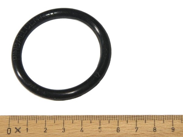 Gummi Ring 1-3/4" (44,5mm) - premium schwarz
