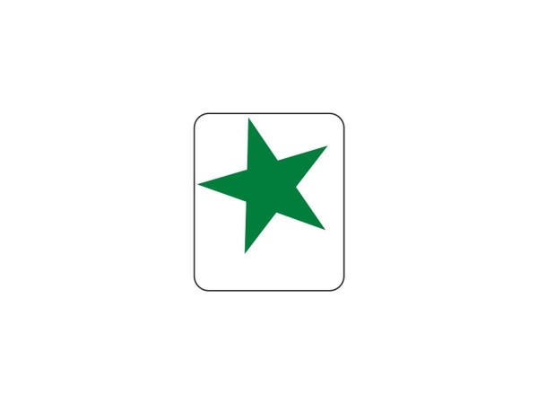 Target Decal "Star Green"