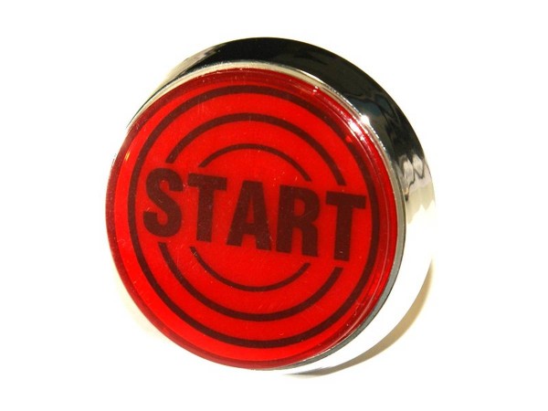 Button "Start"- red, Body chrome