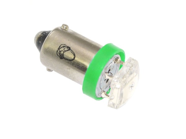 BA9s Noflix LED green - Superflux