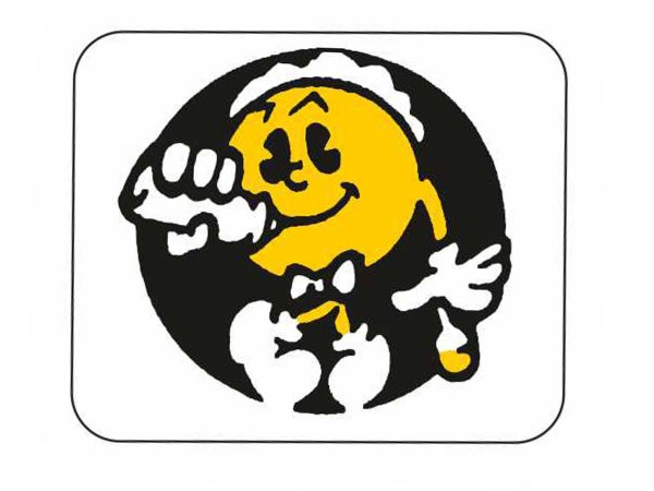 Spinner Decal for Baby Pac-Man