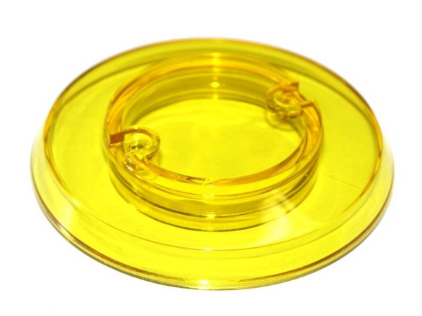 Pop Bumper cap - yellow transparent