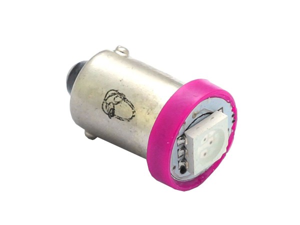 BA9s Noflix LED pink - SMD 3 Chip