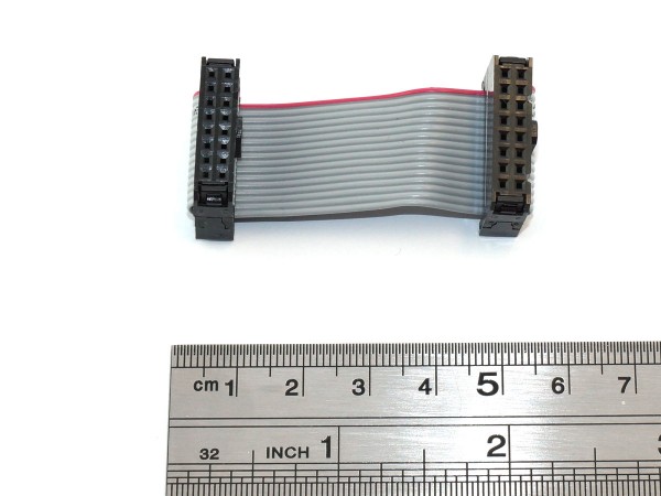 Ribbon Cable 16pin, 5.5cm (2.125"), 2 Connector