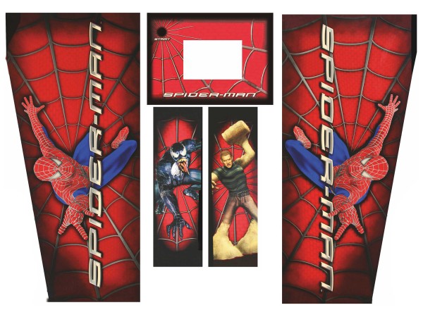 Cabinet Decal Set for Spider-Man