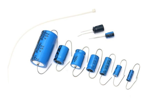 Capacitor set for Williams System 7-11A Power Supply