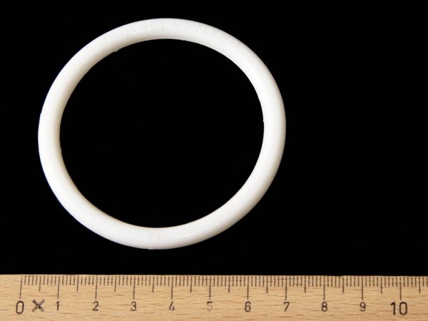 Gummi Ring 2-1/4" (57mm) - premium weiß
