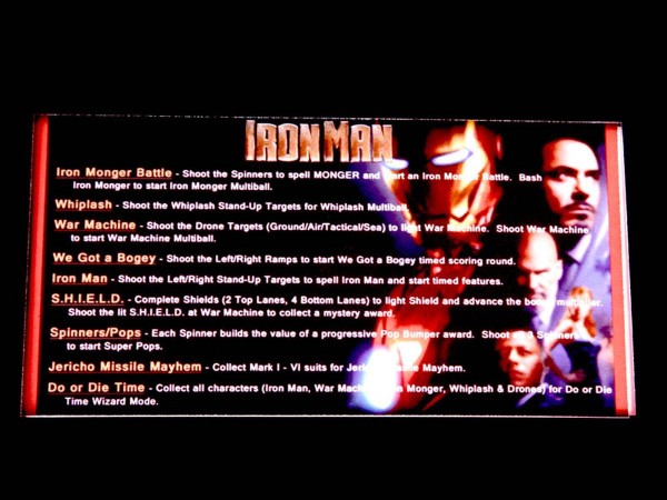 Instruction Card 2 for Iron Man, transparent