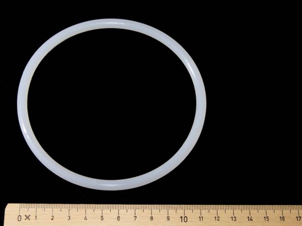 Rubber Ring 4-1/2" (115mm) - premium transparent