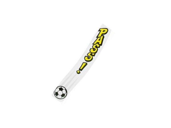 Pass Decal for World Cup Soccer