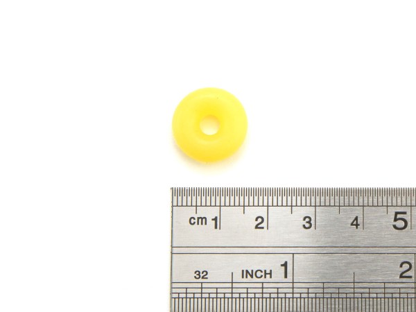 Rubber Ring 3/16" - premium light yellow