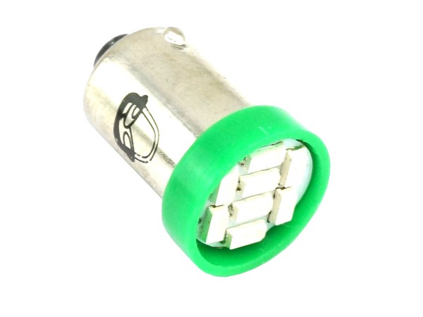BA9s Noflix LED green - 6 SMD