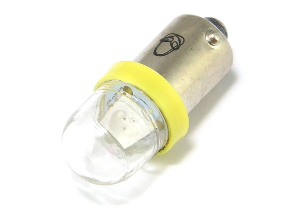 BA9s Noflix LED gelb - Stern 1 SMD LED (3 Chip)