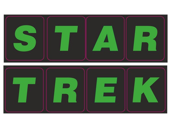 Target Decals for Star Trek, Data East