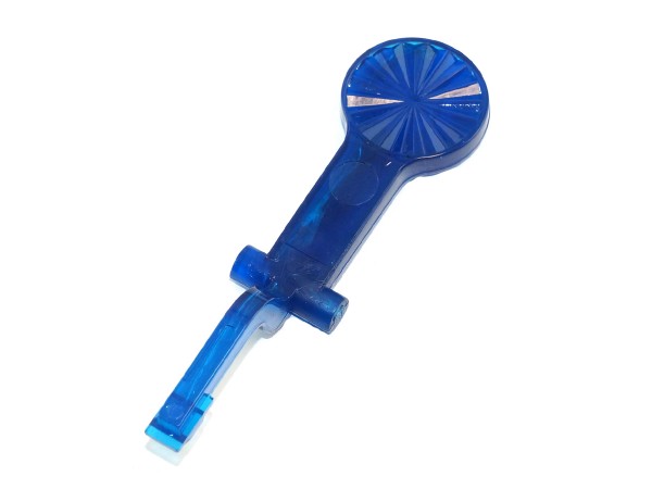 Stern/Sega Target, blau transparent, rund (545-6075-05)