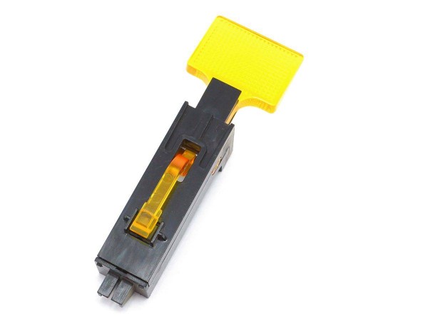 Stern/Sega Standup Target, yellow transparent, rectangular wide (500-6228-06)