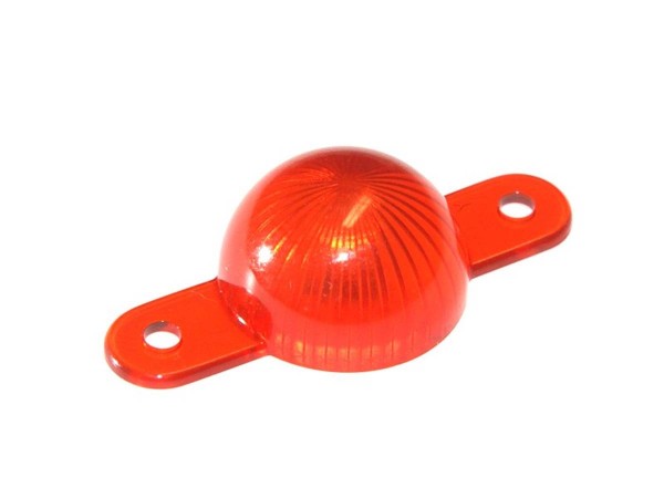 Mini Flasher Dome, Starburst amber (03-8662-8)