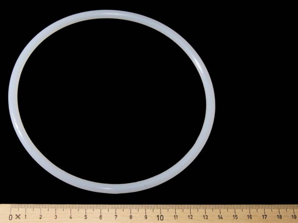 Rubber Ring 5-1/2" (140mm) - premium transparent