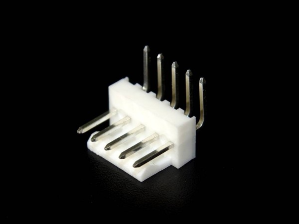 Molex Connector, friction lock, 5 Pin, 0.1"