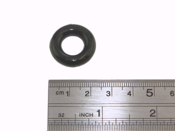 Gummi Ring 1/2" - premium schwarz