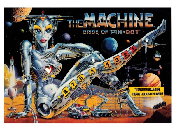 Translite für The Machine: Bride of Pin·bot