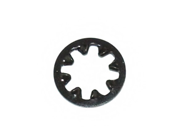 Tooth Lock Washer #10, black