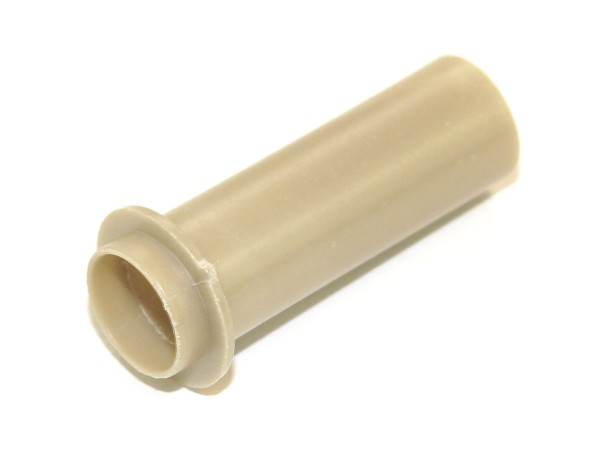 Nylon sleeve with flange for mini-coils