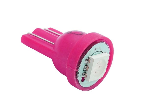T10 Noflix LED pink - SMD 3 Chip