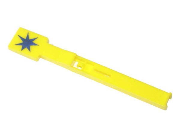 Drop Target yellow - Star blue (Gottlieb)