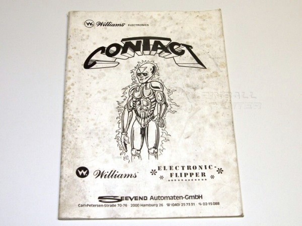 Contact german Manual, Williams - original