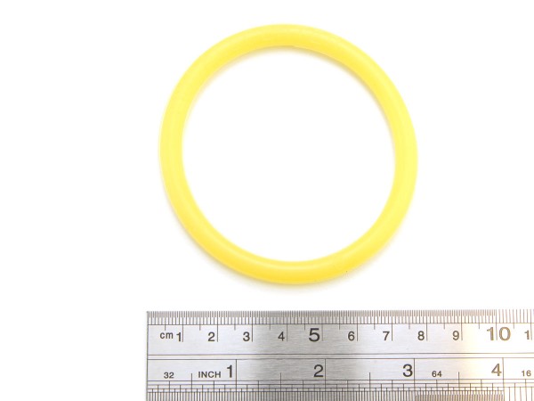 Rubber Ring 2-1/2" (63,5mm) - premium light yellow